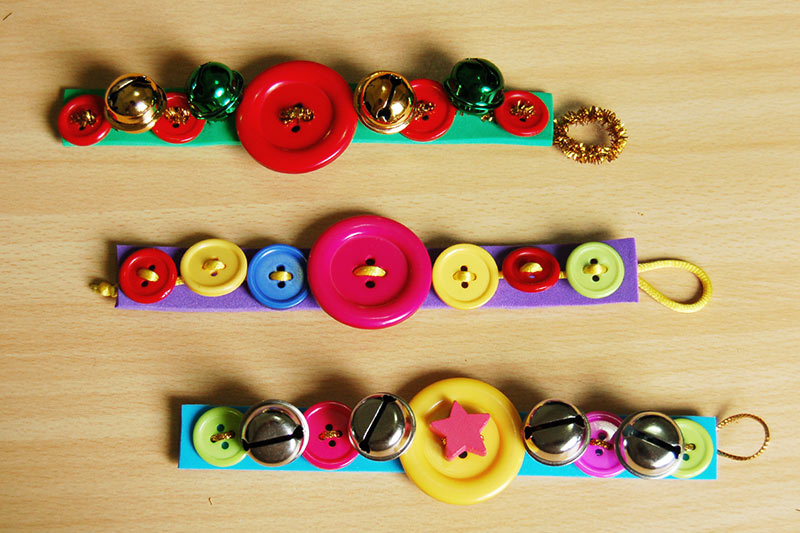 Button Bracelets craft