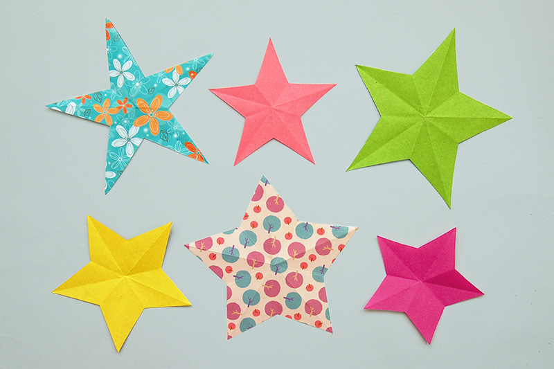 Folding Paper Stars