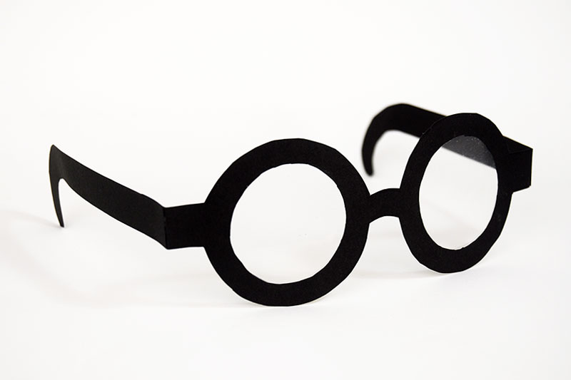 Paper Eyeglasses - Round