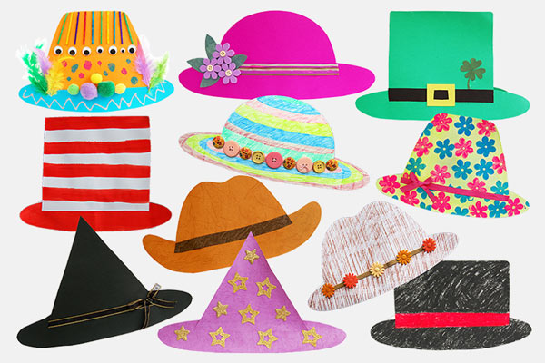Easy Paper Hats craft