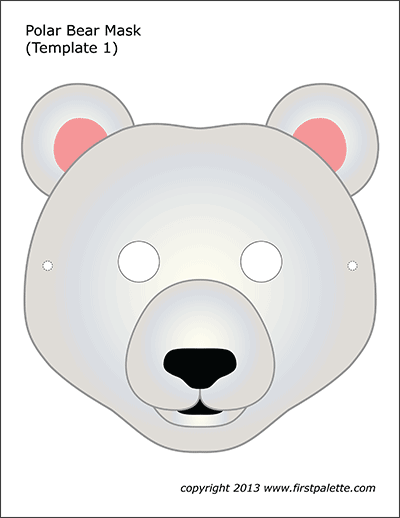 Polar Bear Mask 1