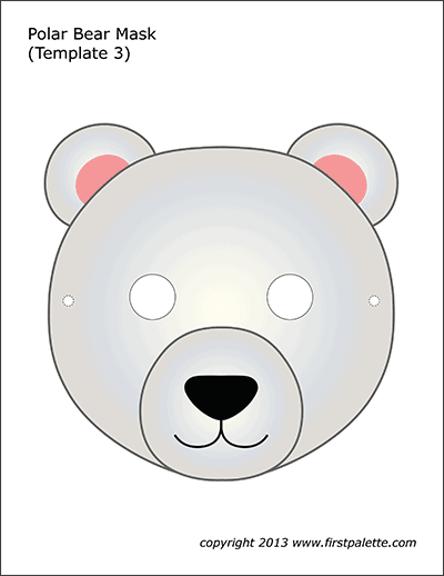 Polar Bear Mask 3