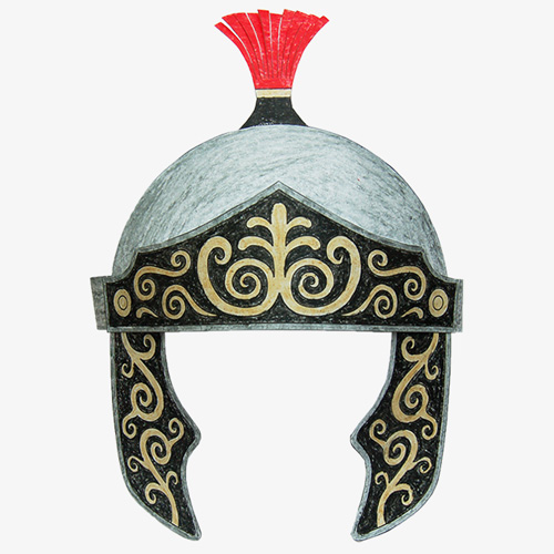 MORE IDEAS - Accent the helmet with other colors.