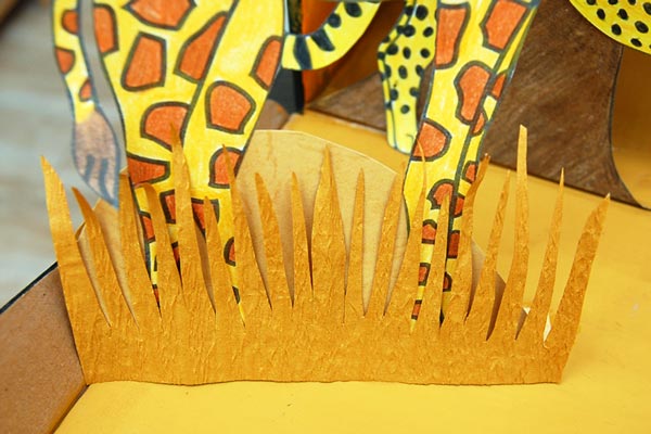 STEP 13a African Savanna Diorama