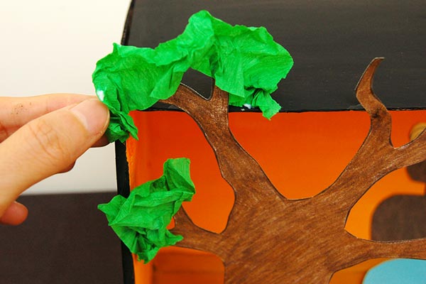 STEP 8 African Savanna Diorama