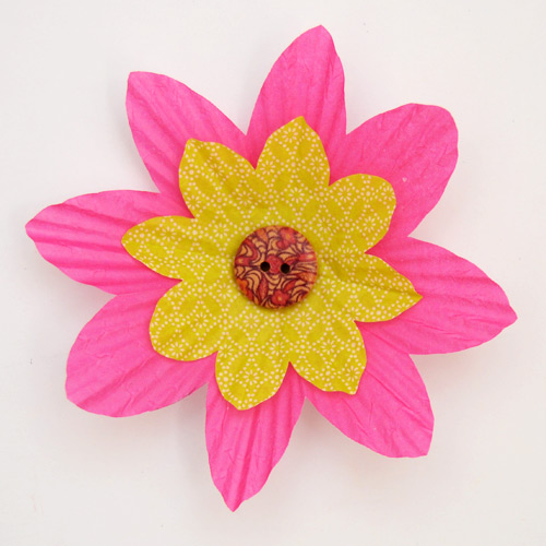 MORE IDEAS - Create a layered flower.