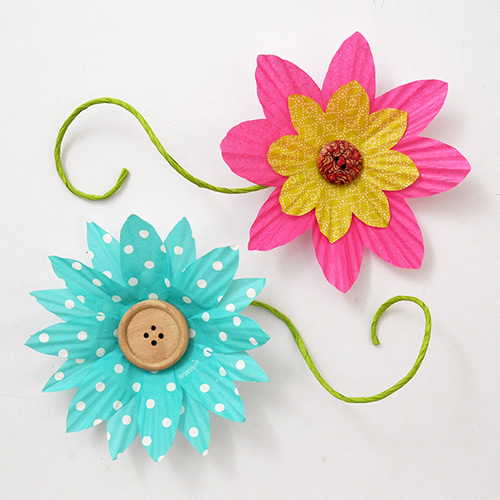 MORE IDEAS - Customize the flower's shape.