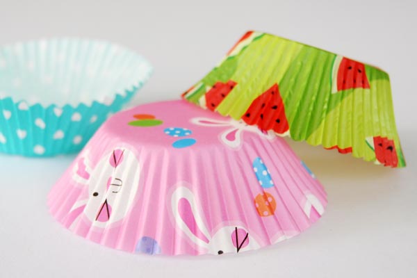 STEP 1 Cupcake Liner Flowers