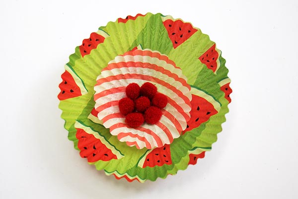 STEP 3d Cupcake Liner Flowers