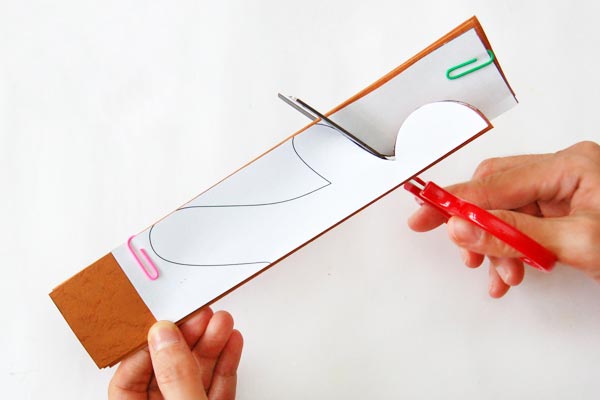 STEP 6 Paper Gingerbread Man Chain