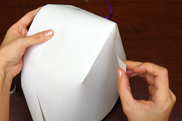 STEP 11 Paper Pilgrim Bonnet