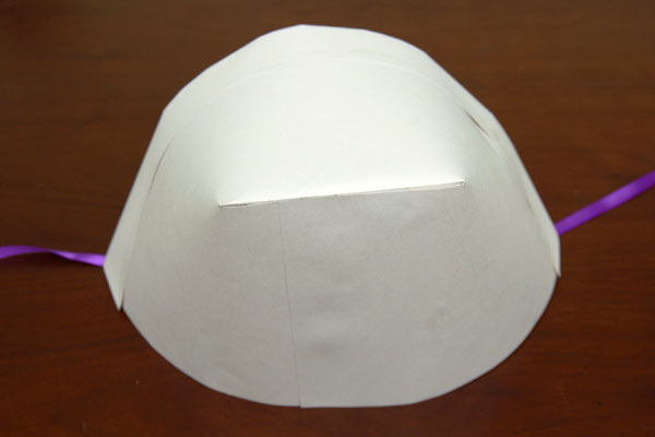 STEP 12 Paper Pilgrim Bonnet