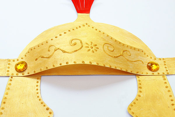 STEP 11 Roman Imperial Helmet