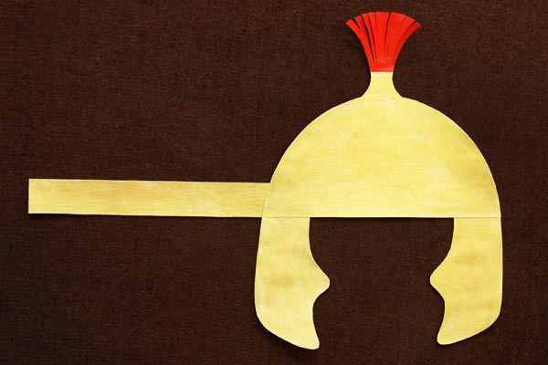 STEP 7 Roman Imperial Helmet