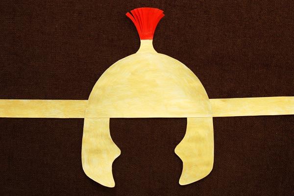 STEP 8 Roman Imperial Helmet