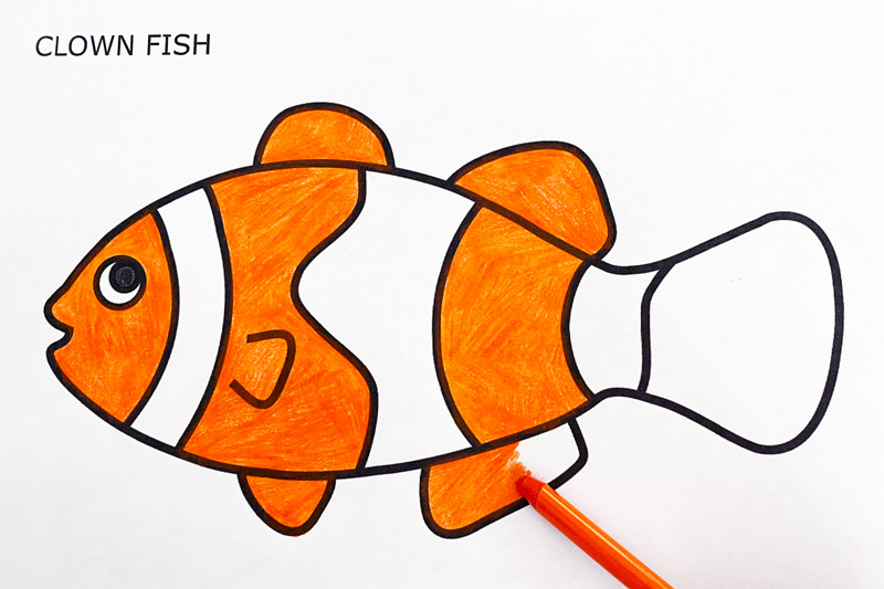 Featured image of post Printable Fish Colouring Pictures