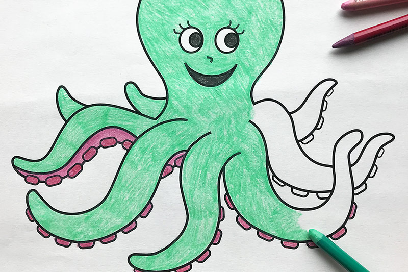 Octopus Free Printable Templates Coloring Pages Firstpalette Com