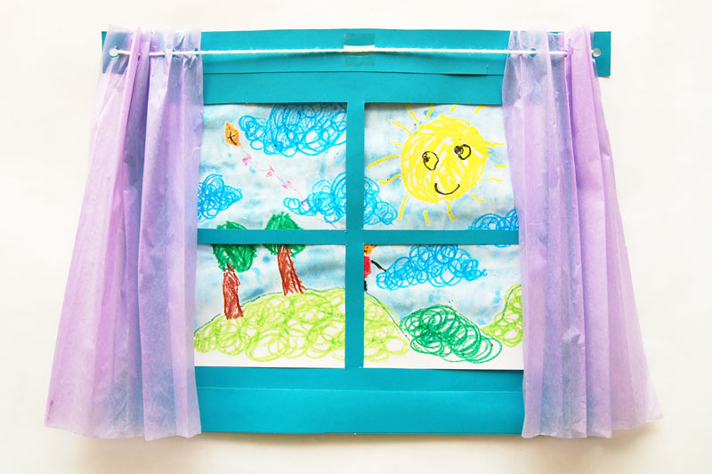Art Window Kids' Crafts Fun Craft Ideas