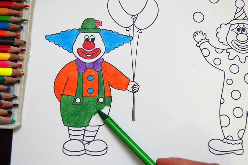 Download Clowns | Free Printable Templates & Coloring Pages | FirstPalette.com