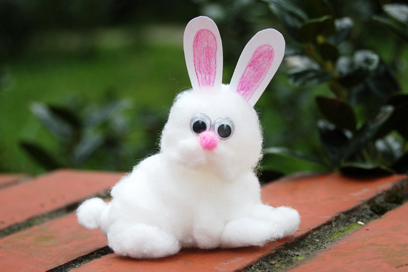 Cotton Bunny craft