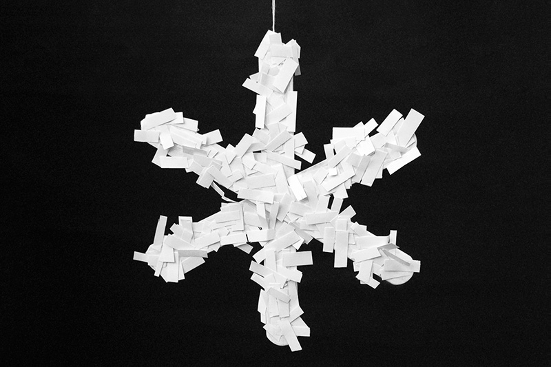 Craft Stick Snowflake 2