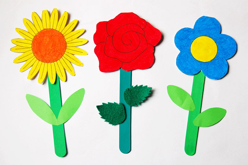 Flower Greeting Card Craft