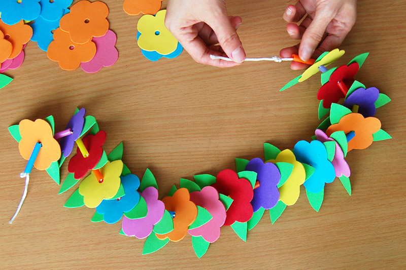 Flower Lei Templates Free Printable Templates & Coloring Pages
