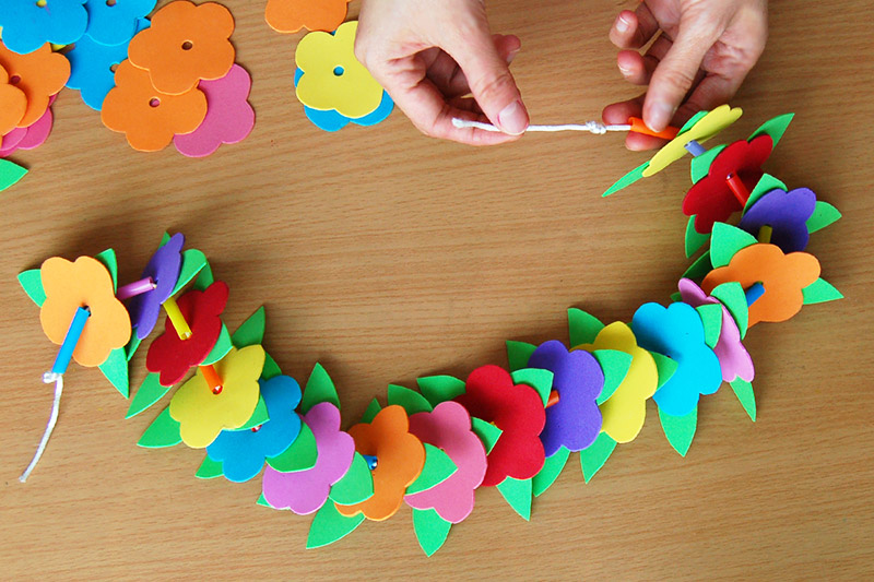 Flower Lei Craft