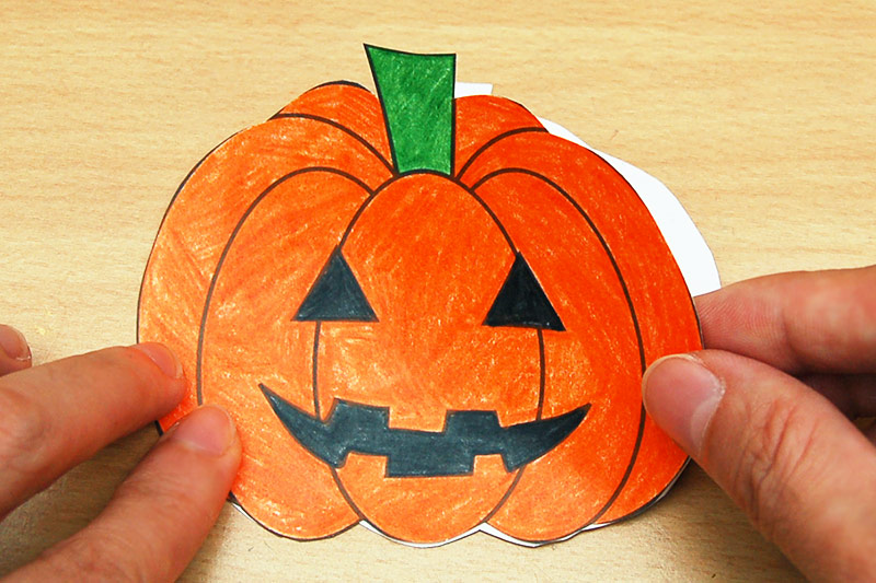 Free Jack-O-Lantern Craft for Halloween