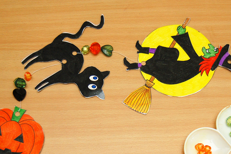 Halloween Mobile craft