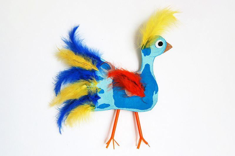 Handprint Birds | Kids' Crafts | Fun Craft Ideas 