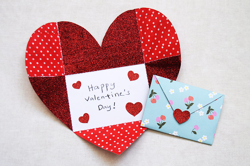 Heart Card and Envelope