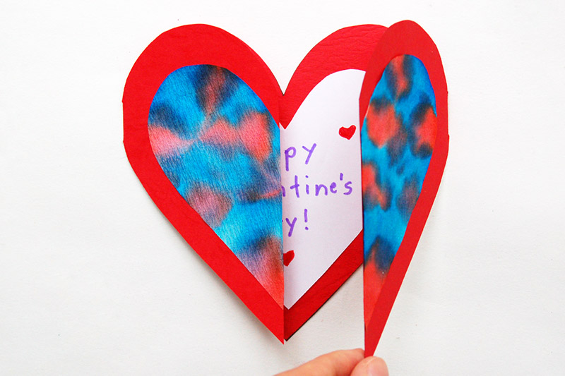 Heart Greeting Card, Kids' Crafts