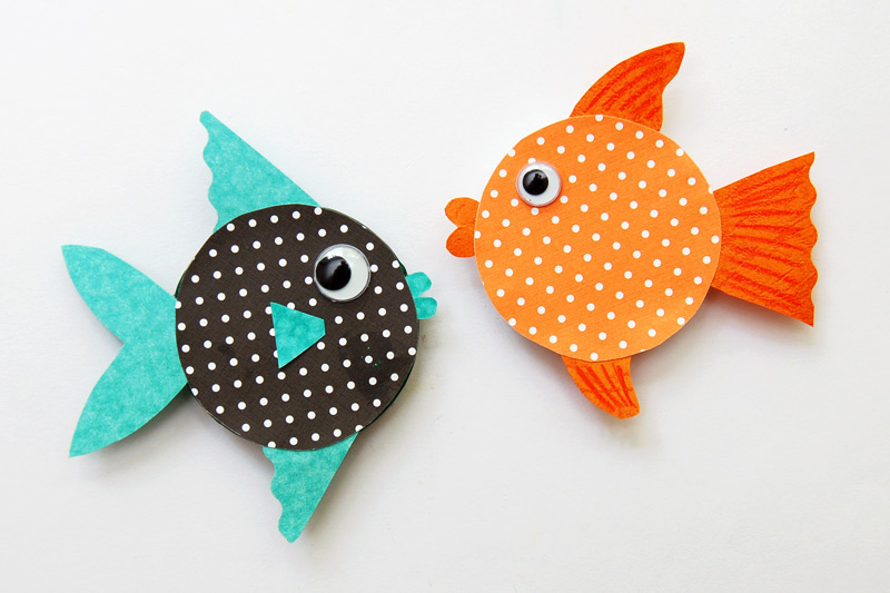 Jar Lid Fish Fridge Magnets Craft