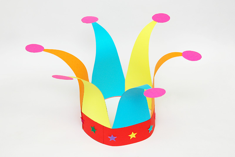 Download Jester's Hat | Kids' Crafts | Fun Craft Ideas | FirstPalette.com