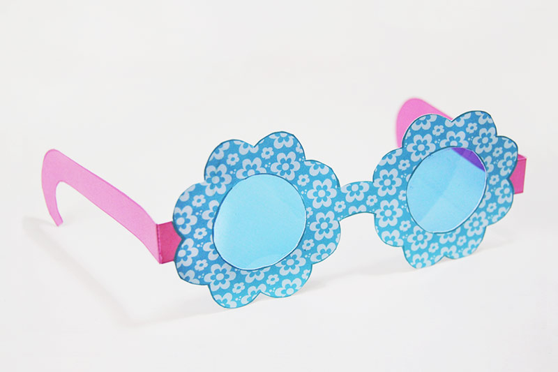 How To Make Paper Sunglasses Without Glue, Paper Folding Crafts