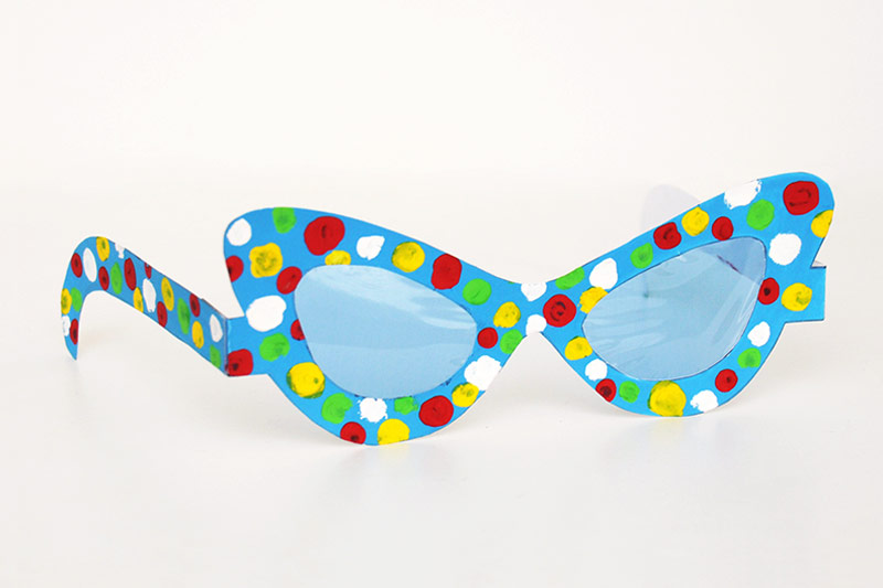 Paper Eyeglasses craft