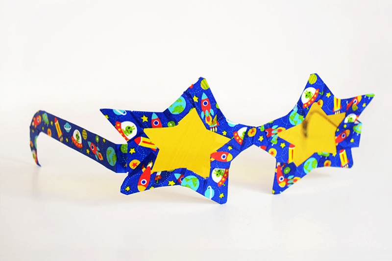 How To Make A Christmas Star With Chart Paper