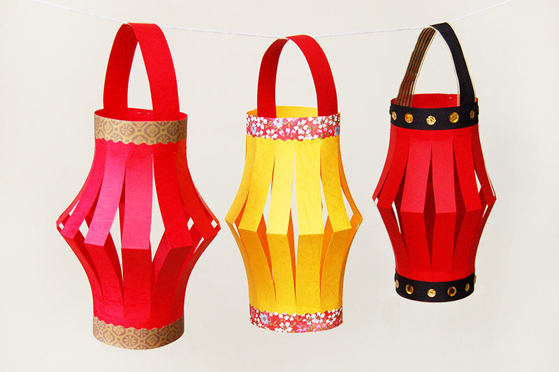 Chinese New Year Paper Lantern Craft  Woo! Jr. Kids Activities :  Children's Publishing