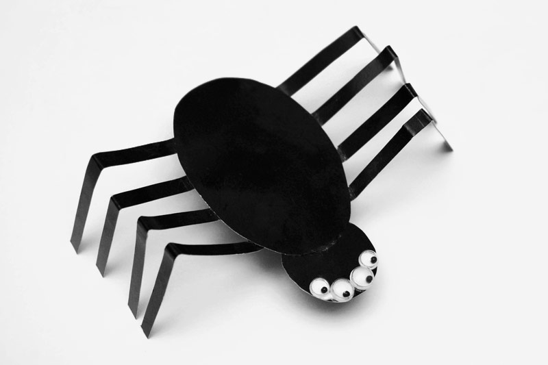 Paper Spider, Kids' Crafts, Fun Craft Ideas