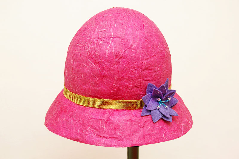 MORE IDEAS - Make a bell-shaped hat.