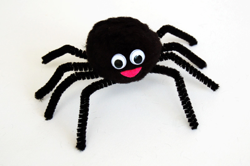 Pipe Cleaner Spiders - Made To Be A Momma