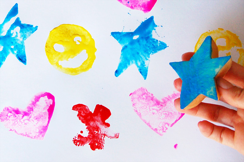 Potato Stamps Kids Crafts Fun Craft Ideas FirstPalette