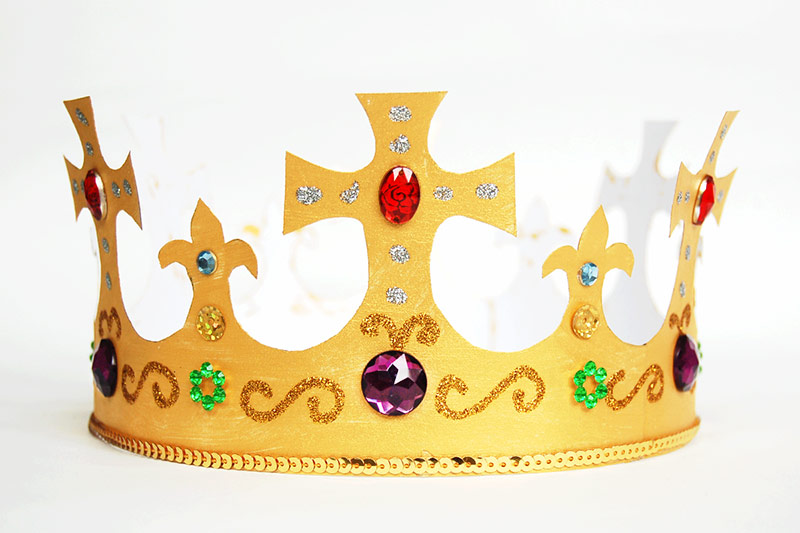 Royal Paper Crown | Kids' Crafts | Fun Craft Ideas | FirstPalette.com