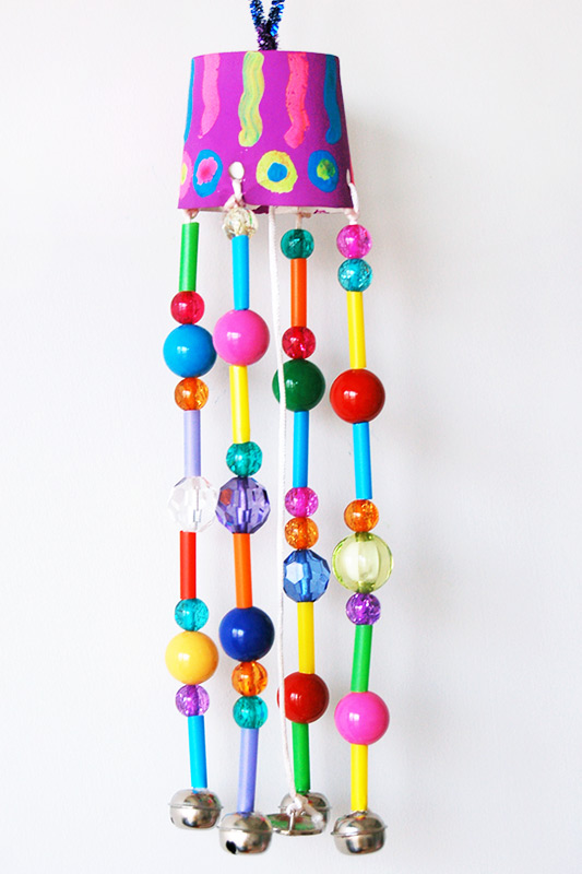 Beaded Wind Chimes craft