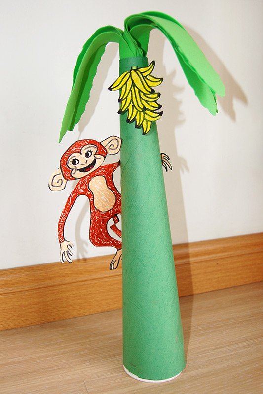 Monkey Tree craft