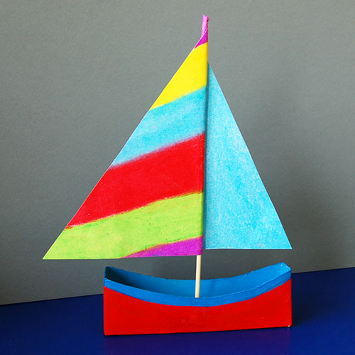 STEP 12 Box Sailboat