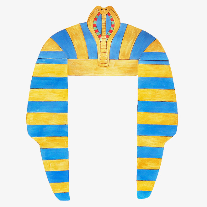 Pharaoh Headdress | Kids' Crafts | Fun Craft Ideas | FirstPalette.com