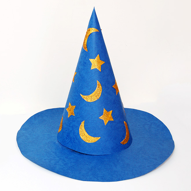 Inwoner Handschrift Maak avondeten Wizard Hat | Kids' Crafts | Fun Craft Ideas | FirstPalette.com