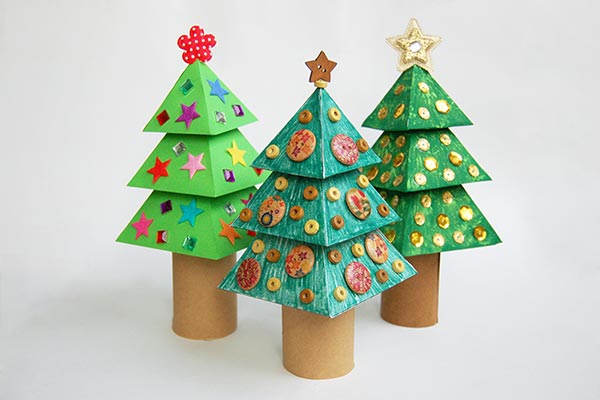 3D Paper Christmas Tree